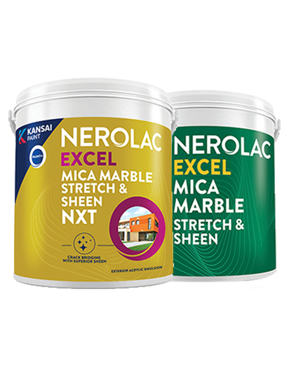Neroalc Excel Mica Marble Stretch Sheen